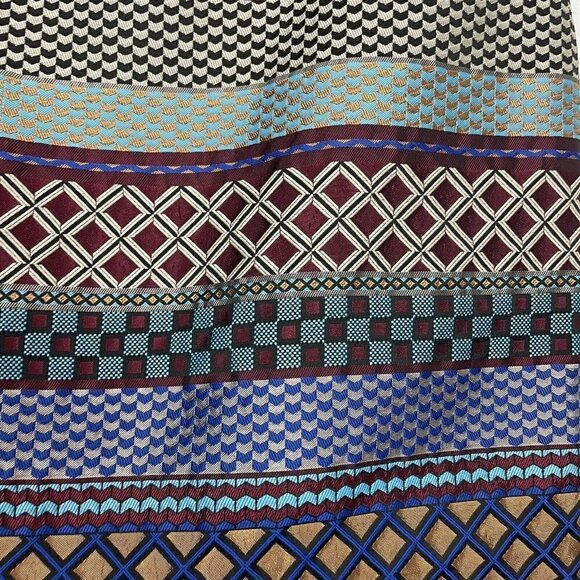 Maeve Anthropologie Audra Jacquard Colorful Satin Textured Skirt Woman’s Size 4 - Picture 4 of 9